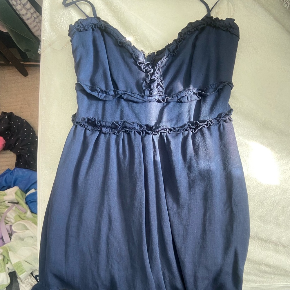 Navy romper
